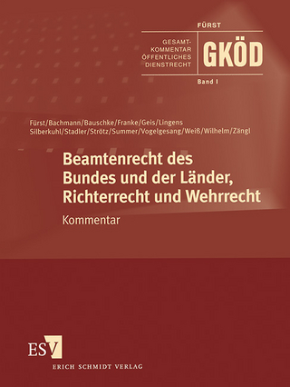 Gesamtkommentar öffentliches Dienstrecht (GKÖD). Ergänzbarer Kommentar / Beamtenrecht des Bundes und der Länder, Richterrecht und Wehrrecht - Abonnement Pflichtfortsetzung für mindestens 12 Monate
