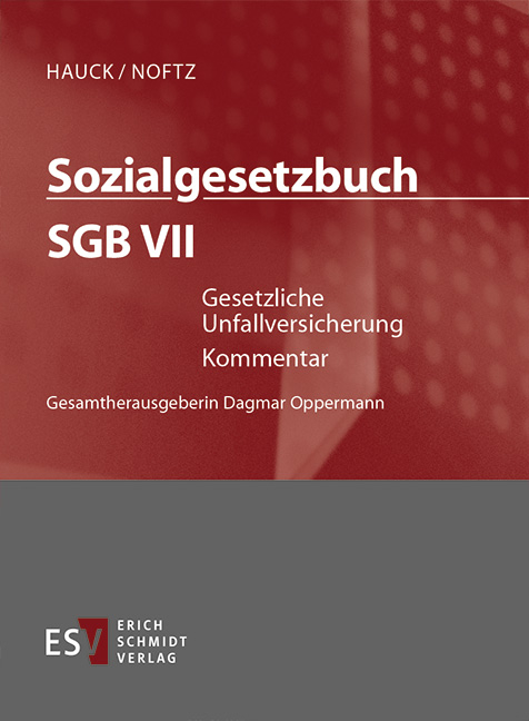 Sozialgesetzbuch (SGB). Kommentar / Sozialgesetzbuch (SGB) VII: Gesetzliche Unfallversicherung - Abonnement Pflichtfortsetzung f&uuml;r mindestens 12 Monate - Udo Diel, Edlyn H&ouml;ller, Wolfgang Keller, Karl Friedrich K&ouml;hler, Andreas Kranig, J&uuml;rgen Riebel, Wolfgang R&ouml;mer, Oliver Schur