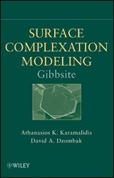 Surface Complexation Modeling - Athanasios K. Karamalidis, David A. Dzombak