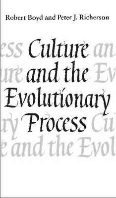 Culture and the Evolutionary Process