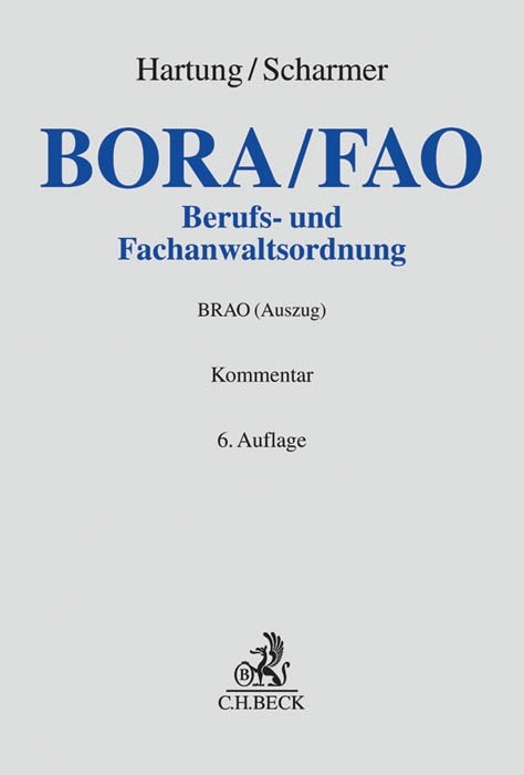 Berufs- und Fachanwaltsordnung - 