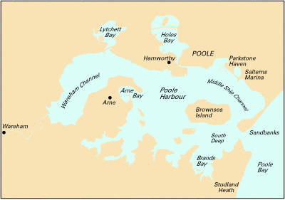 Imray Chart Y23 - Poole Harbour