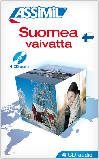 Suomea vaivatta, 4 Audio-CDs. Asssimil Finnisch ohne Mühe, 4 Audio-CDs
