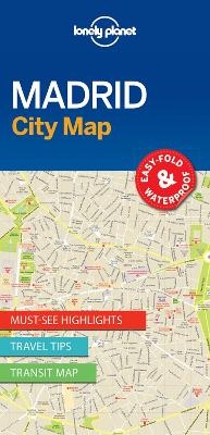 Lonely Planet Madrid City Map