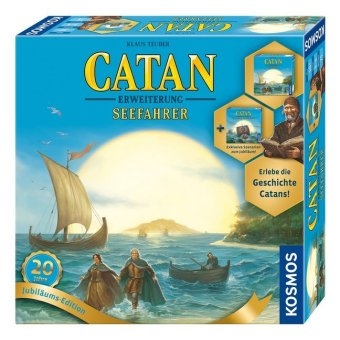 CATAN - Erweiterung Seefahrer - Jubil&auml;umsedition 2017 - Klaus Teuber
