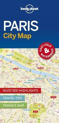 Lonely Planet Paris City Map -  Lonely Planet