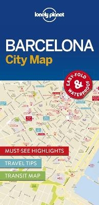 Lonely Planet Barcelona City Map