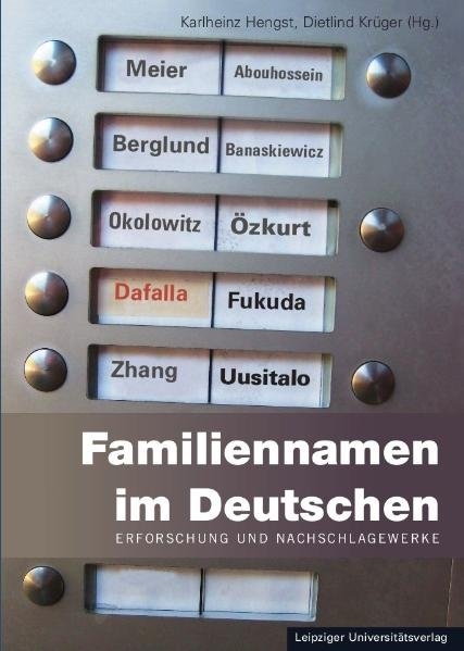Familiennamen im Deutschen - 