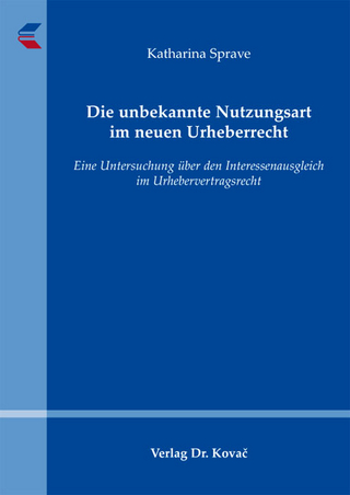 Die unbekannte Nutzungsart im neuen Urheberrecht