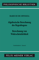 Algebraische Berechnung des Regenbogens - Berechnung von Wahrscheinlichkeiten - Baruch De Spinoza
