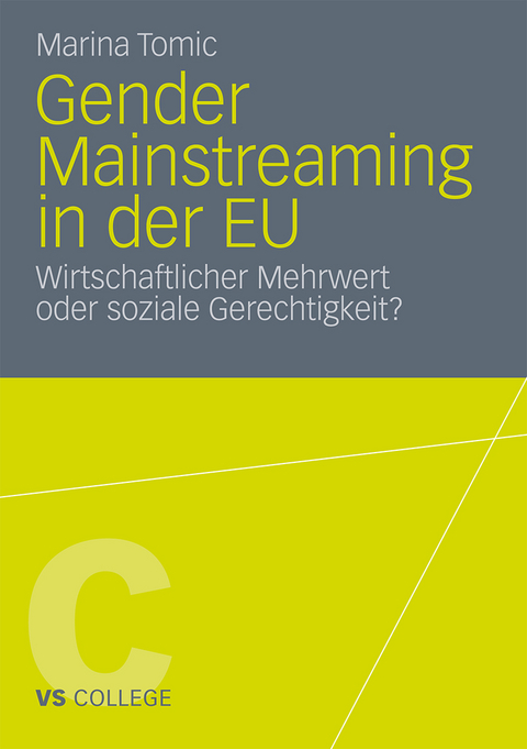 Gender Mainstreaming in der EU - Marina Tomic