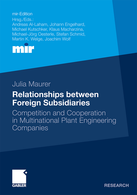 Relationships between Foreign Subsidiaries - Julia Maurer