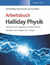 Arbeitsbuch Halliday Physik, L&ouml;sungen zu den Aufgaben der 3. Auflage - David Halliday, Robert Resnick, Jearl Walker