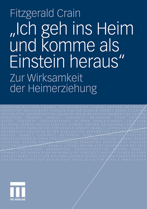 &bdquo;Ich geh ins Heim und komme als Einstein heraus&ldquo; - Fitzgerald Crain