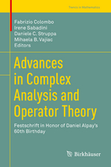 Advances in Complex Analysis and Operator Theory - 