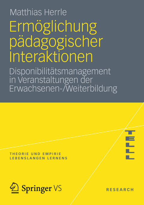 Erm&ouml;glichung p&auml;dagogischer Interaktionen - Matthias Herrle