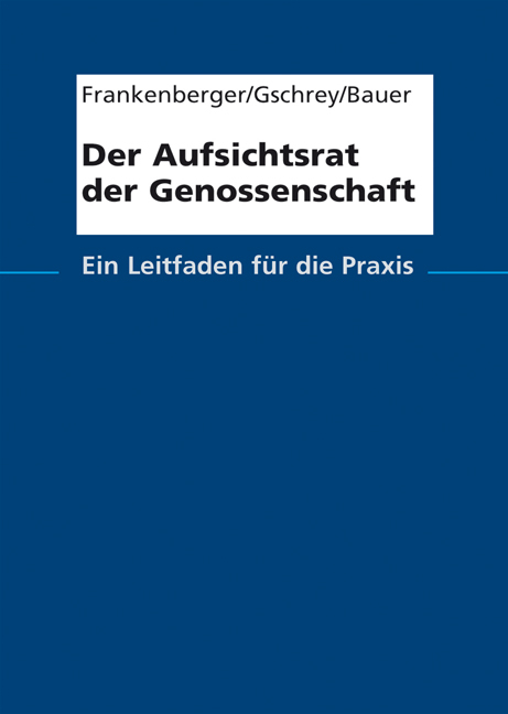 Der Aufsichtsrat der Genossenschaft - Wilhelm Frankenberger, Erhard Gschrey, Heinrich Bauer