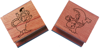 Anton und Zora Stempel