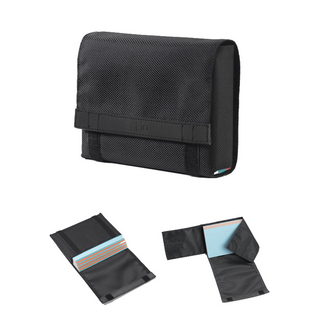 CardSKIN Schutzhülle für Karteikarten DIN A6 (höhenverstellbar) in Onyx-Schwarz