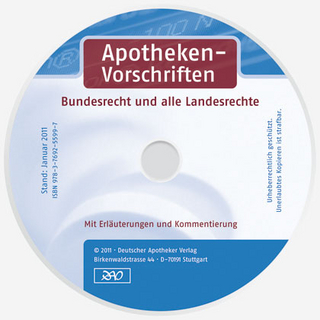 Apotheken-Vorschriften CD-ROM