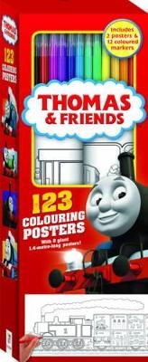 Thomas and Friends 123 Colouring Posters