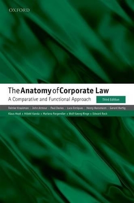 The Anatomy of Corporate Law - Reinier Kraakman, John Armour, Paul Davies, Luca Enriques, Henry Hansmann
