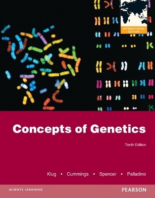 Concepts of Genetics Plus Mastering Genetics with eText -- Access Card Package - William S. Klug, Michael R. Cummings, Charlotte A. Spencer, Michael A. Palladino