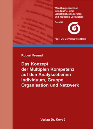 Das Konzept der Multiplen Kompetenz auf den Analyseebenen Individuum, Gruppe, Organisation und Netzwerk