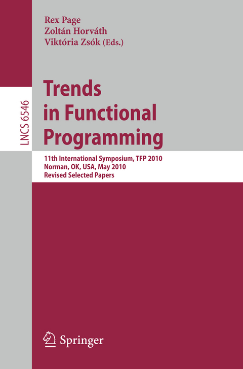 Trends in Functional Programming - 