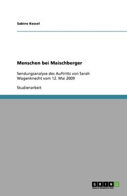 Menschen bei Maischberger - Sabine Kessel
