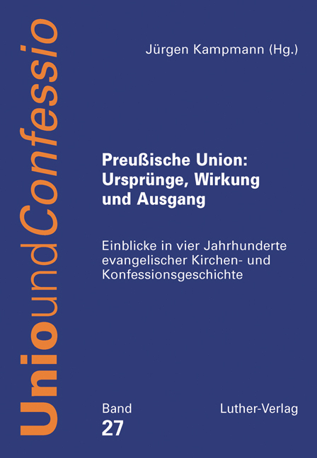 Preu&szlig;ische Union: Urspr&uuml;nge, Wirkung und Ausgang - 