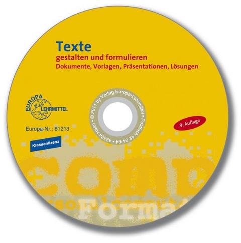 Begleit-CD mit L&ouml;sungen zu 81212 - Sophia Guter, Karin Maisenbacher