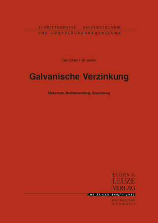 Galvanische Verzinkung