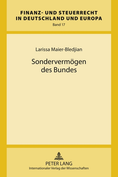 Sonderverm&ouml;gen des Bundes - Larissa Maier-Bledijan