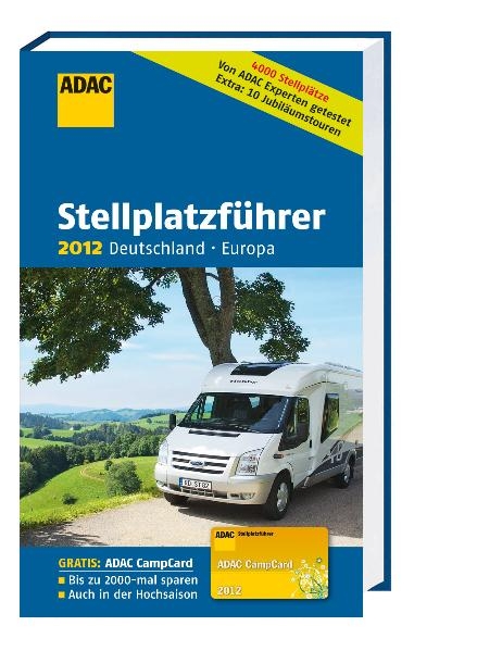 ADAC Stellplatzf&uuml;hrer 2012 Deutschland/Europa