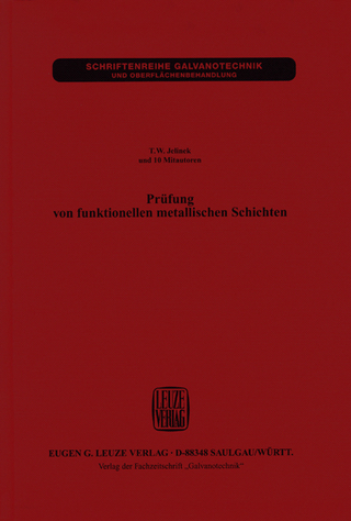 Prüfung von funktionellen metallischen Schichten