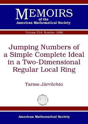Jumping Numbers of a Simple Complete Ideal in a Two-Dimensional Regular Local Ring