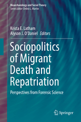 Sociopolitics of Migrant Death and Repatriation - 