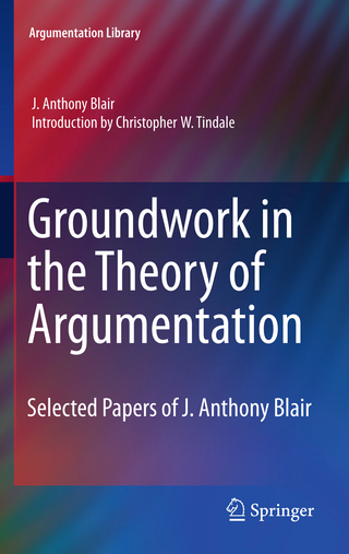Groundwork in the Theory of Argumentation