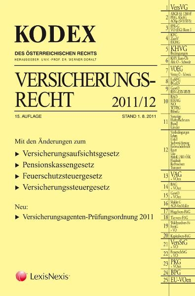 KODEX Versicherungsrecht - 