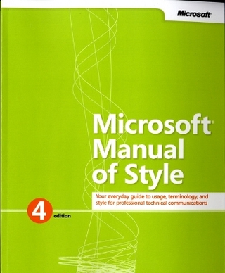 Microsoft Manual of Style