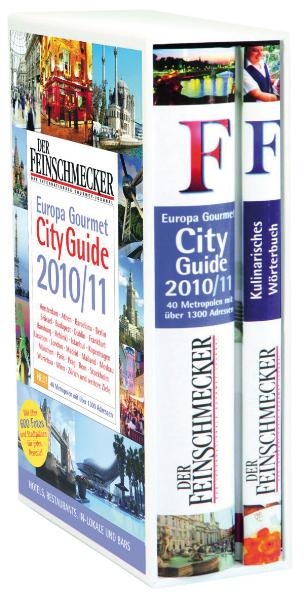 Feinschmecker Europe Gourmet City Guide und  Kulinarisches W&ouml;rterbuch im Schuber