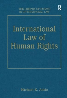 International Law of Human Rights - 
