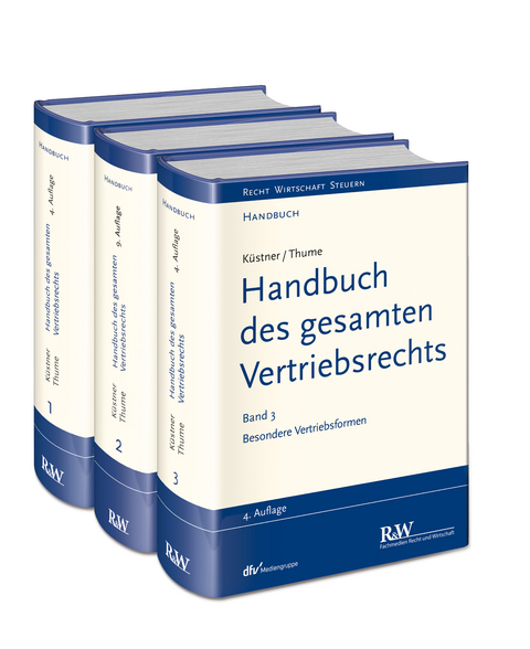 Handbuch des gesamten Vertriebsrechts - Karl-Heinz Thume