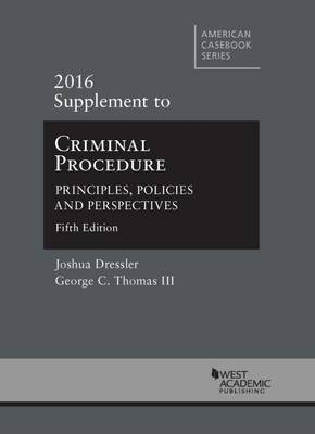 Criminal Procedure - Joshua Dressler