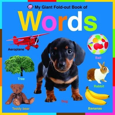 My Giant Fold Out Book of Words - Roger Priddy