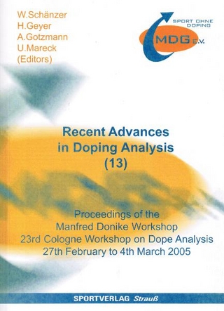 Recent Advances in Doping Analysis(13)