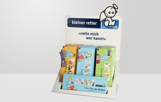 Display kleiner retter