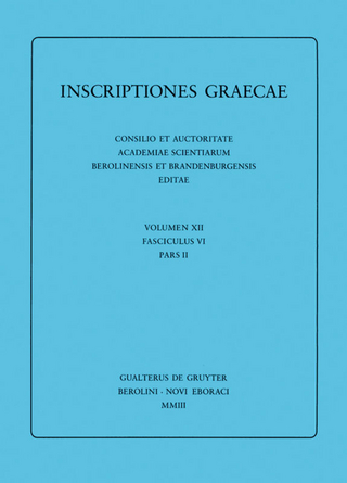 [1] Inscriptiones Sami insulae. [2] Inscriptiones Corassiarum. [3] Inscriptiones Icariae insulae