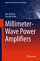 Millimeter-Wave Power Amplifiers - Jaco du Preez, Saurabh Sinha